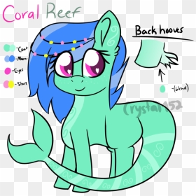 Coral Reef Reference Sheet By Crystalclear152 - Cartoon, HD Png Download - coral reef png