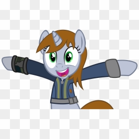 Littlepip Fallout, HD Png Download - fallout guy png
