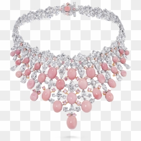 Bvlgari Necklace High Jewelry, HD Png Download - pearl necklace png