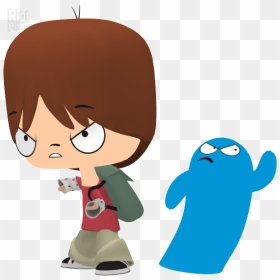 Cartoon Network Mac And Bloo, HD Png Download - cartoon explosion png