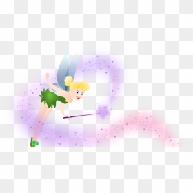 Tinker Bell With Fairy Dust, HD Png Download - tinker bell png