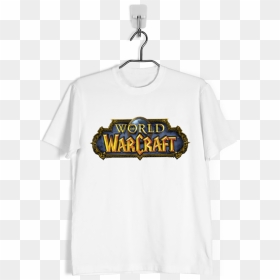 World Of Warcraft Logo T-shirt - Merlion T Shirt, HD Png Download - world of warcraft logo png