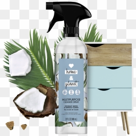 Coconut Water & Mimosa Flower All Purpose Cleaner Spray - Love Home And Planet Spray, HD Png Download - mimosa png
