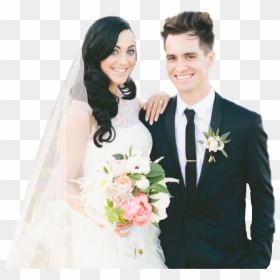 Sarah And Brendon Sarahurie Brendonurie Png Brendon - Panic At The Disco Brendon Urie Wife, Transparent Png - brendon urie png