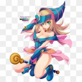 Png Dark Magician Girl - Hot Dark Magician Girl, Transparent Png - dark magician png