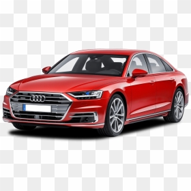 Red Audi Png Free Download - 2019 Audi A8 Transparent, Png Download - audi png