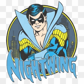 Disco Nightwing T Shirt, HD Png Download - nightwing logo png