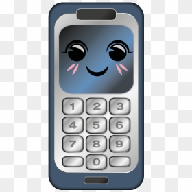 Feature Phone, HD Png Download - phone emoji png