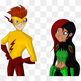 Drawing, HD Png Download - kid flash png