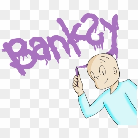 Harold And The Purple Banksy, HD Png Download - banksy png