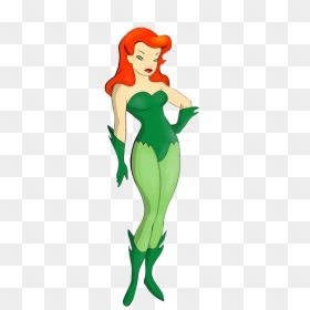 Poison Ivy Dc Clipart - Poison Ivy Dc Animated Series, HD Png Download - poison ivy png