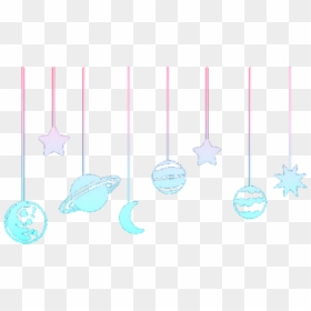 Ftestickers Clipart Sky Moon Stars Gradientcolors - Nighttime Moon Sleepy, HD Png Download - moon and stars png