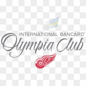 International Bancard Olympia Club - Detroit Red Wings, HD Png Download - detroit red wings logo png