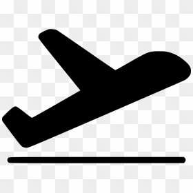 Airplane Clip Departure - Airplane Departure Icon Png, Transparent Png - plane icon png