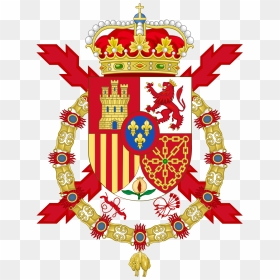 Spanish Royal Family Crest, HD Png Download - flecha roja png