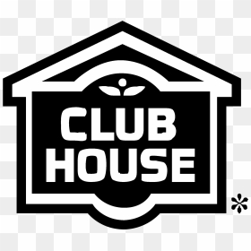 Club House Logo Black And White - Emblem, HD Png Download - house vector png