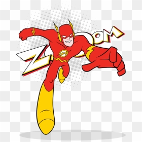 Italy Clipart Superhero - Dc Super Friends Flash, HD Png Download - kid flash png