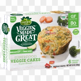 3d Sfvc Superblend 6ct 051818 - Garden Lites Veggie Cakes, HD Png Download - veggies png