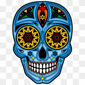Day Of The Dead Png - Day Of The Dead Skull Png, Transparent Png - dead png