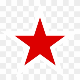 Red Star No Background, HD Png Download - flecha roja png