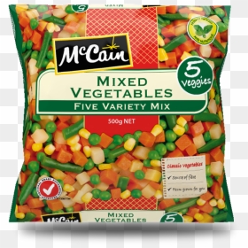 Mccain Mixed Vegetables 6x2kg [each] - Mccain Frozen Mix Vegetable, HD Png Download - veggies png