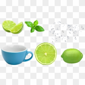 Cup Of Water Png - Lemon Green Image Hd, Transparent Png - cup of water png