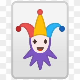 Joker Icon - Comodin Emoji, HD Png Download - joker smile png