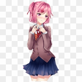 Thumb Image - Natsuki Doki Doki Literature Club, HD Png Download - doki doki literature club png