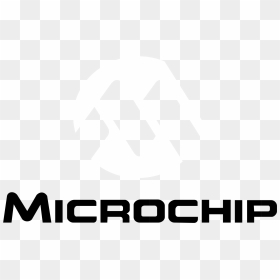 Microchip Logo Black And White, HD Png Download - microchip png
