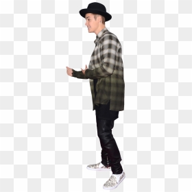 Justin Bieber With Hat - Portable Network Graphics, HD Png Download - fedora transparent png
