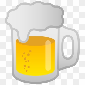Google Beer Foam Emoji , Png Download - Android Beer Emoji, Transparent Png - beer emoji png