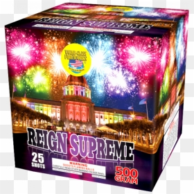 Reign Supreme By World-class Fireworks - Fireworks, HD Png Download - gold fireworks png