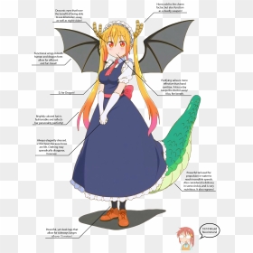 Let"s Take A Look At Some Of Her Physical Attributes - Tohru Maid Dragon Wings, HD Png Download - dragon wings png