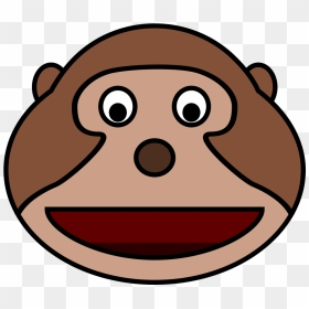 Monkey Head Png Icons - Monkey With Mouth Open Clipart, Transparent Png - shrek head png