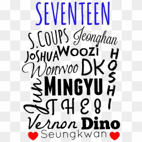 Sticker Logo Seventeen Png , Png Download - Poster, Transparent Png - seventeen logo png