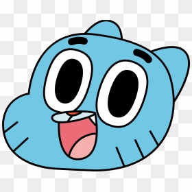 Amazing World Of Gumball Gumball Head , Png Download - Amazing World Of Gumball Head, Transparent Png - gumball png
