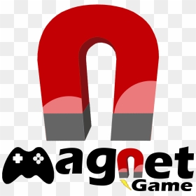 Vector Black And White Game Co Leading Publisher In - Game Magnet Clipart, HD Png Download - magnet png