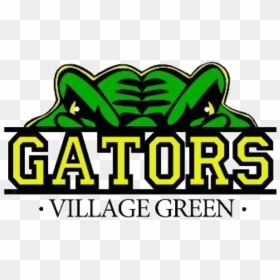 Village Green Gators Swim Team Logo - Bengkel Racing, HD Png Download - gators logo png