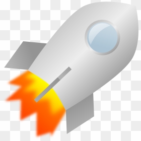 Toy Rocket Clip Arts - Rocket Transparent Background Gif, HD Png Download - rocket icon png