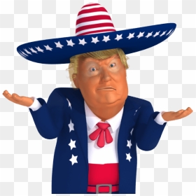 Donald Trump Mexico Png, Transparent Png - trump hat png