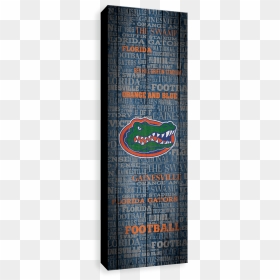Florida Gators Typography On Wood - Poster, HD Png Download - florida gators png