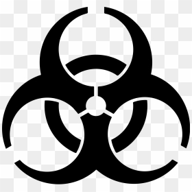 Biohazard Symbol Transparent, HD Png Download - warning symbol png
