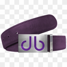 Purple Plain Leather Texture Belt With Buckle - Belt, HD Png Download - gucci belt png