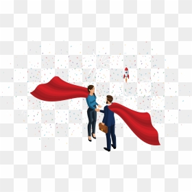 Buyers Journey Contact Mobile Buyer"s Journey Contact - Illustration, HD Png Download - superman cape png