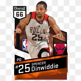 Nba 2k17 Davis Bertans , Png Download - Spencer Dinwiddie 2k17, Transparent Png - kawhi leonard png