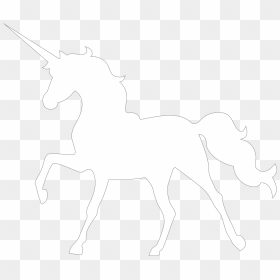 Free Unicorn Silhouettes - Unicorn Are Born In February, HD Png Download - unicorn silhouette png
