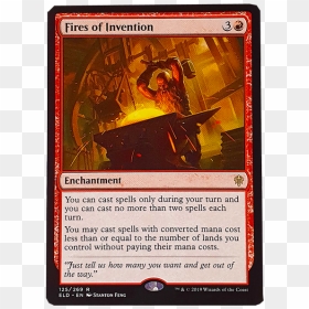 Fires Of Invention Mtg, HD Png Download - magic the gathering png
