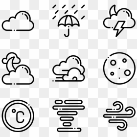 Icono Climas, HD Png Download - weather icon png