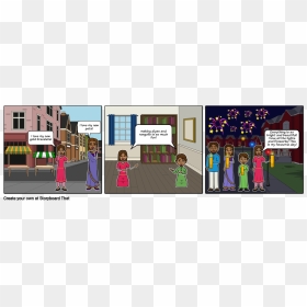 Cartoon, HD Png Download - gold fireworks png