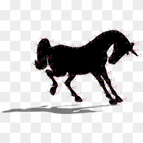 Illustration, HD Png Download - unicorn silhouette png